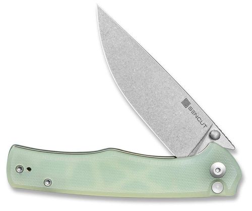 купить Нож походный Sencut S21012-1 Crowley, G10, Button Lock в Кишинёве 