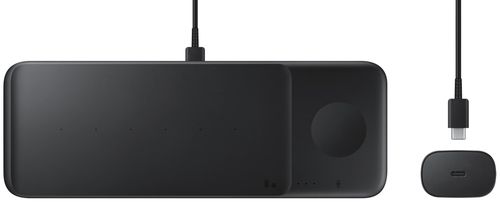 cumpără Încărcător wireless Samsung EP-P6300 Trio charger Black în Chișinău 