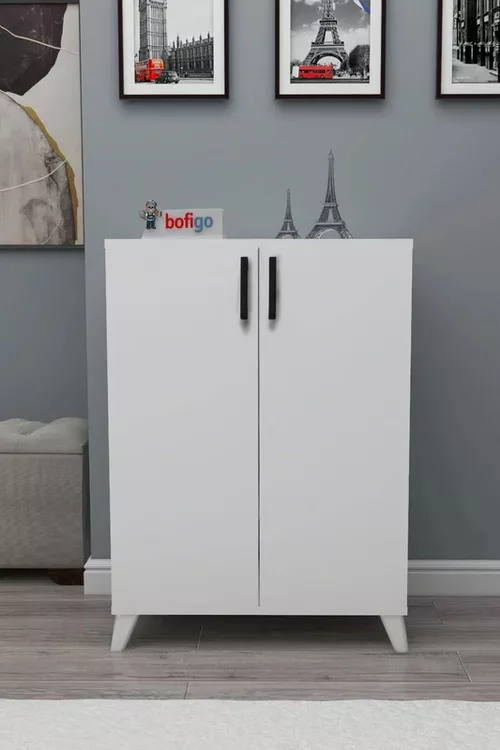 cumpără Dulap Nex Home Ceren, 72x32x88 cm, Alb (12-40-01) în Chișinău 