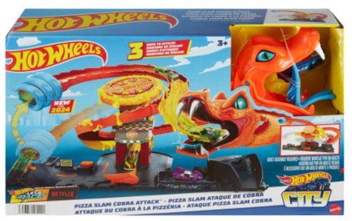 купить Машина Hot Wheels HTN81 Трек Атака кобры на пиццерию в Кишинёве 