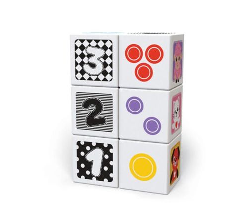 купить Игрушка Kids Hits KH20/007 Деревянный кубики My First wooden cubes в Кишинёве 