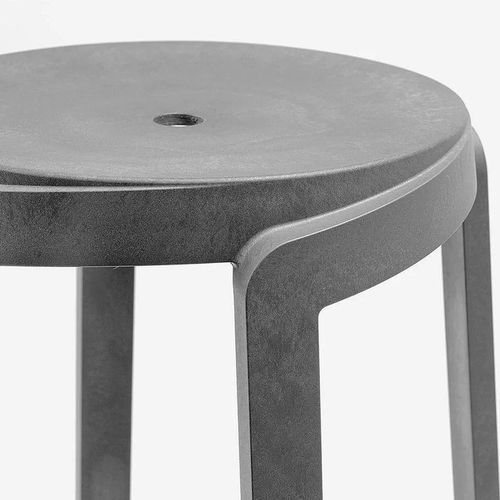 cumpără Scaun de bar Nardi STACK STOOL MINI BASALTO 40357.25.000 (Scaun de bar pentru gradina exterior terasa) în Chișinău 