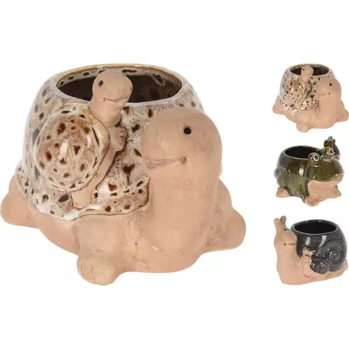 cumpără Ghiveci pentru flori ProGarden 48081 Ghiveci p/u flori din ceramica "Animale" 11.5X10.6X15cm în Chișinău 