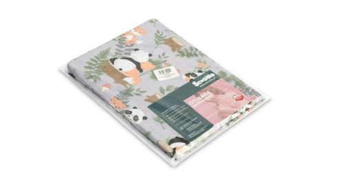 купить Детское постельное белье Sensillo 099241 Покрывало муслин Panda и Лис 120x120см 0001 в Кишинёве 