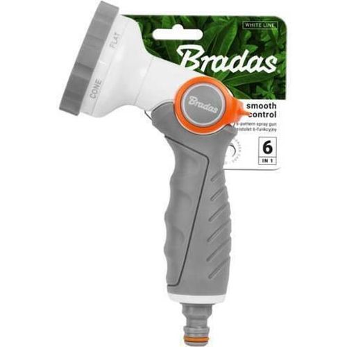 купить Пистолет-распылитель Bradas WL-EN41M White Line 6 функций металлический пистолет в Кишинёве 