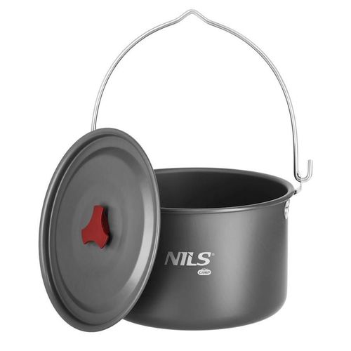 купить Посуда походная Nils NC17117 Cazan turistic cu capac 4.0L в Кишинёве 