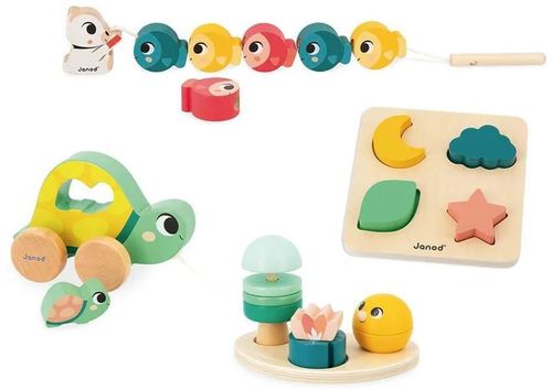 купить Сортер Janod J04064 Set educativ, 18 luni в Кишинёве 
