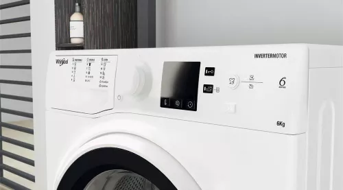 купить Стиральная машина с фронтальной загрузкой Whirlpool WRBSS6249W в Кишинёве 