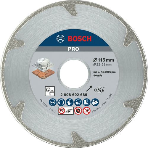 cumpără Disc de tăiere Bosch 2608602689 Disc diamantat Best for Marble 115x22.23x2.2mm în Chișinău 