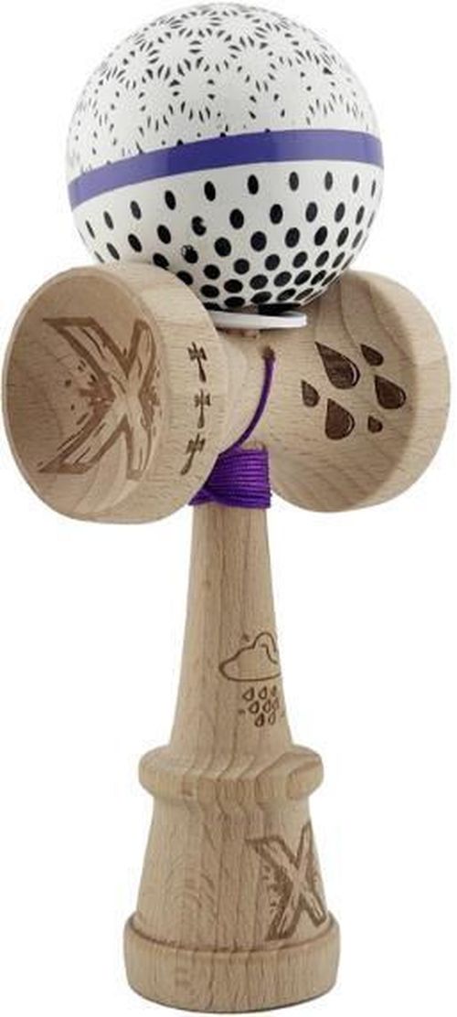 купить Активная игра Essa 165779 Kendama Super Sticky X Original, King size, Picături de ploaie, albă в Кишинёве 