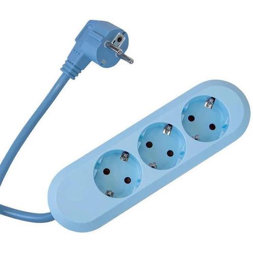 купить Удлинитель электрический BACHMANN 387.2701 smart 3xSchuko 1.5m h05vv-f 3g 1.50 nedem, albastru в Кишинёве 