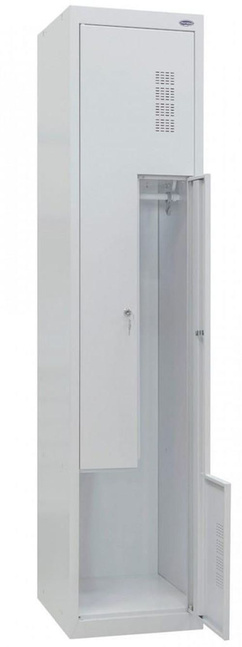 купить Офисная металлическая мебель УХЛ-МАШ ШОМ-Г-400/1-2 Шкаф одежный (1800х400х500) в Кишинёве 