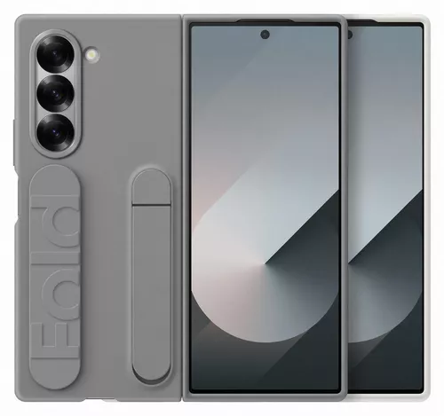 купить Чехол для смартфона Samsung EF-MF95 Silicone Case Fold 6 Gray в Кишинёве 