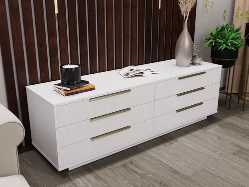 cumpără Comodă Bayro Napoli 1800x560x500 Positano белый мат în Chișinău 