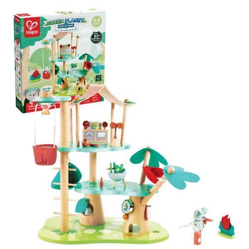купить Игрушка Hape E3426 Set de joc Sediul Principal al Copacului Kiki в Кишинёве 