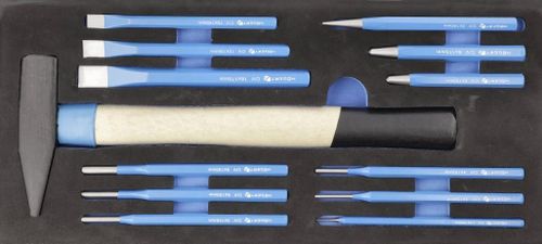 купить Система хранения инструментов Hoegert HT7G048-332 Тележка инструментальная 7 ящиков, 332 предмета в Кишинёве 