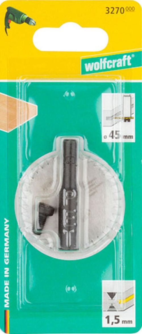 купить Диск отрезной Wolfcraft 3270000 Ferastrau pentru santuri 45x1.2mm в Кишинёве 