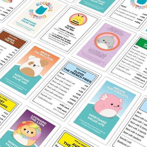 cumpără Joc educativ de masă Winning Moves WM04179-EN1-6 Monopoly, Squishmallows (en) în Chișinău 