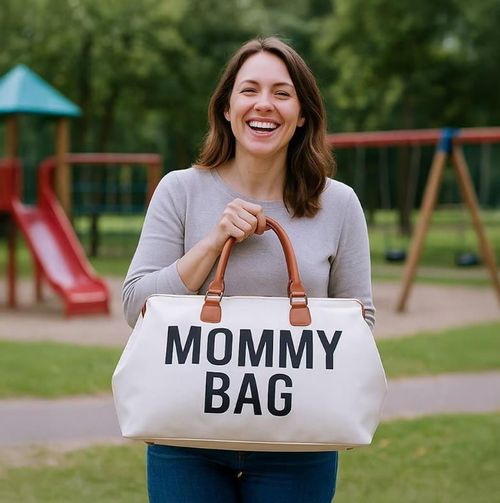 купить Сумка для мам Baby Mix 58349 Mommy bag beige в Кишинёве 