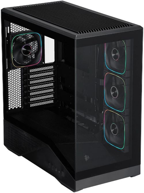 cumpără Carcasă PC 1stplayer GM7 BLACK, ATX w/o PSU (GM7-BK-3FN7R-1FN7) în Chișinău 