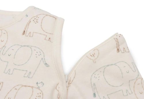 cumpără Haine pentru copii Jollein 016-548-68110 Sac de dormit cu maneci detasabile Elephant Tales, 70cm în Chișinău 