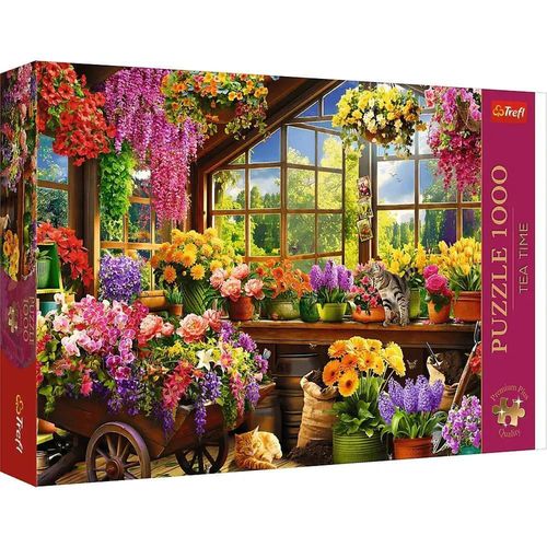 cumpără Puzzle Trefl 10840 Puzzle 1000 Premium Plus. Primavara în Chișinău 
