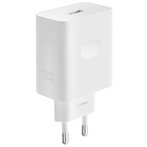 купить Зарядное устройство сетевое OPPO SUPERVOOC 33W, White в Кишинёве 