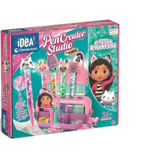 купить Набор для творчества Clementoni Set pentru crearea pixurilor Gabby’s Dollhouse (18203) в Кишинёве 