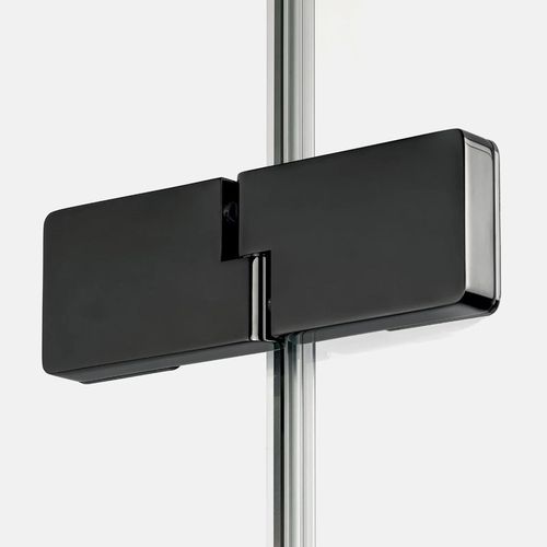 купить Душевая кабина New Trendy Eventa Black Chrome Rectangular L 100x90x200 8mm EXK-6159 в Кишинёве 
