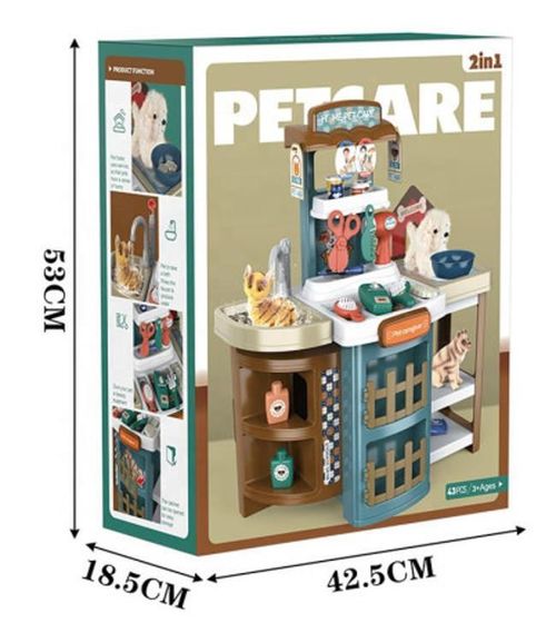 купить Игровой комплекс для детей Optmarket 200935621 set veterinar в Кишинёве 