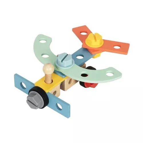 купить Игрушка Tooky Toy TJ931 Suport din lemn pentru scule Camionul, 61964 в Кишинёве 