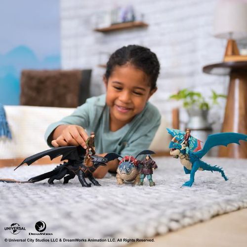 купить Игрушка Spin Master 6074007 Set Dragonul Toothless si figurina Hiccup в Кишинёве 