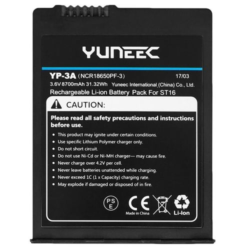 купить Аксессуар для дрона Yuneec Battery ST16 1S 8700mAh (YUNST16S100) в Кишинёве 