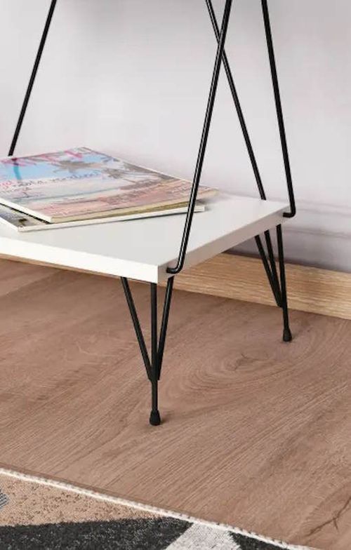 cumpără Raft de birou Trendy Balaban, Alb 48x165x31cm, raft de carti în Chișinău 