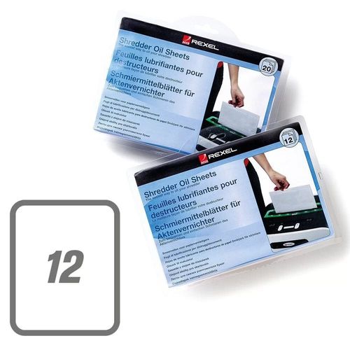 купить Шредер Rexel AB2101948 Листы масляные для шредера A5, 12шт в Кишинёве 