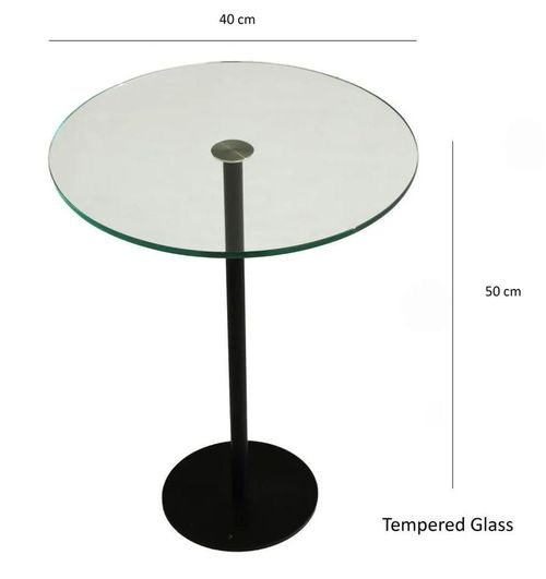 купить Журнальный столик Trendy Social, Negru 40x50x40cm в Кишинёве 