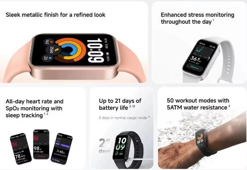 cumpără Fitness-tracker Xiaomi Smart Band 11 Active Black în Chișinău 