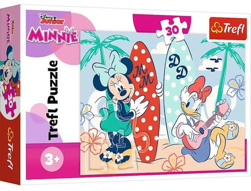 купить Головоломка Trefl 18302 Puzzles 30 Colorful Minnie, Disney Minnie в Кишинёве 