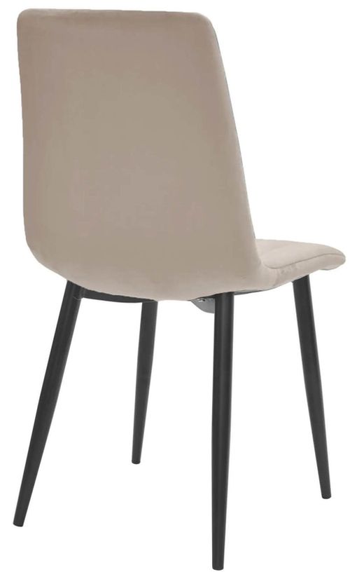 купить Стул Deco DC-90P N7 Catifea Capucino+Black Legs в Кишинёве 