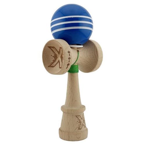 купить Активная игра Essa 165432 Kendama Flippy X Original, 7.5х6х18cm, albastru-alb в Кишинёве 