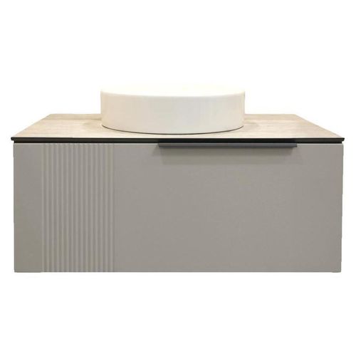 купить Шкаф под умывальник Bayro подвесной Torino 800 под столешницу light grey в Кишинёве 