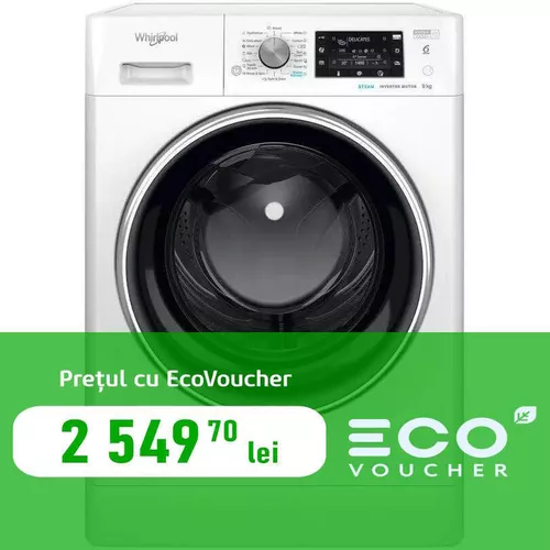 купить Стиральная машина с фронтальной загрузкой Whirlpool FFD9489BVEE в Кишинёве 