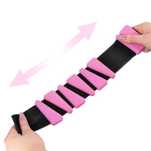 купить Утяжелители для рук и ног HMS SNK01 2x0.5kg, iron+silicone, 28cm (17-47-325) Pink в Кишинёве 