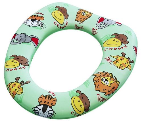 купить Детский горшок Bisk 03859 Colac p/u wc copii (cu animalute) в Кишинёве 