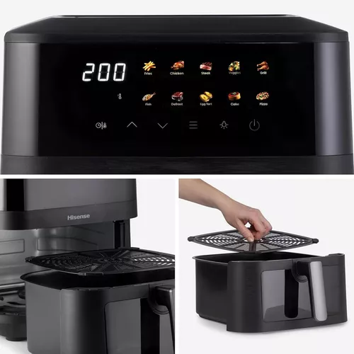 купить Аэрофритюрница Hisense HAF2100DCD в Кишинёве 