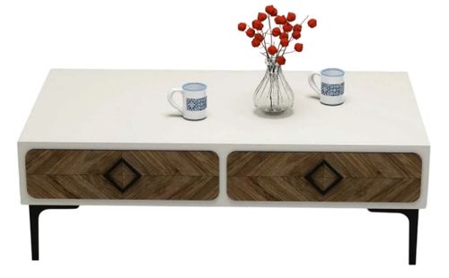 купить Журнальный столик Trendy Samba, Crema 105x34x60cm в Кишинёве 