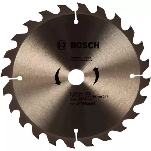 купить Диск отрезной Bosch 2608644375 Disc ECO pt lemn 190x2.2/1.4x20 24T в Кишинёве 