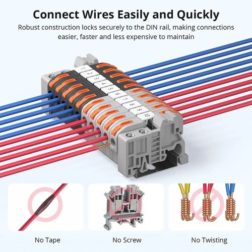 купить Щиток электрический Sonoff DIN Rail Wire Connectors 211 в Кишинёве 