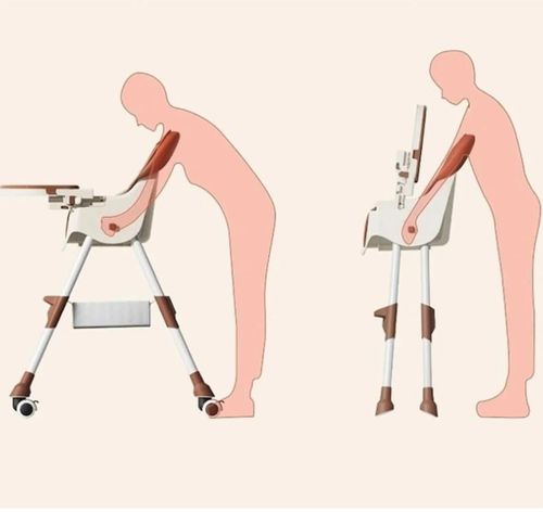 cumpără Scaun de masă U-Grow UG-502-PK 2in1 Pink în Chișinău 