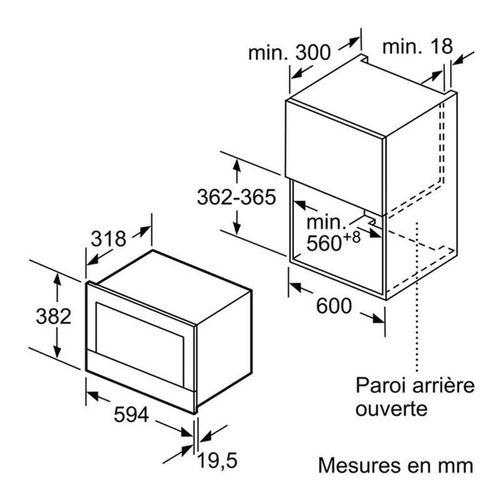 купить Встраиваемая микроволновая печь Siemens BF634LGS1 в Кишинёве 